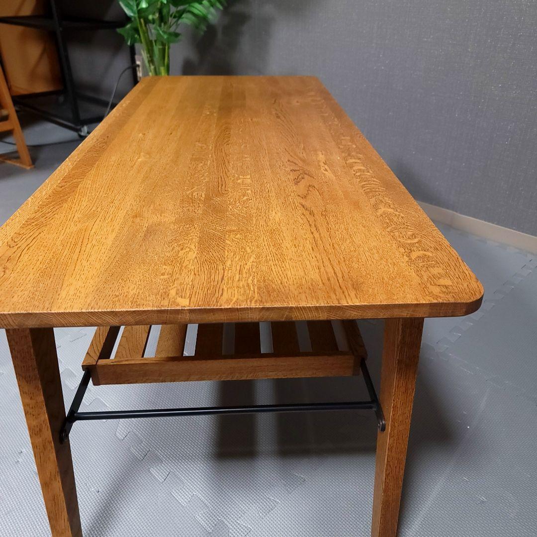 定価44,980円 関家具 オクトバ1200 コーヒーテーブル　天然木