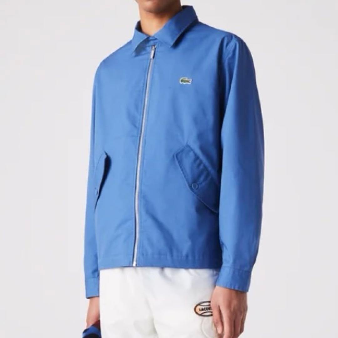 未使用 LACOSTE ラコステ ハリントン ジャケット ブルー