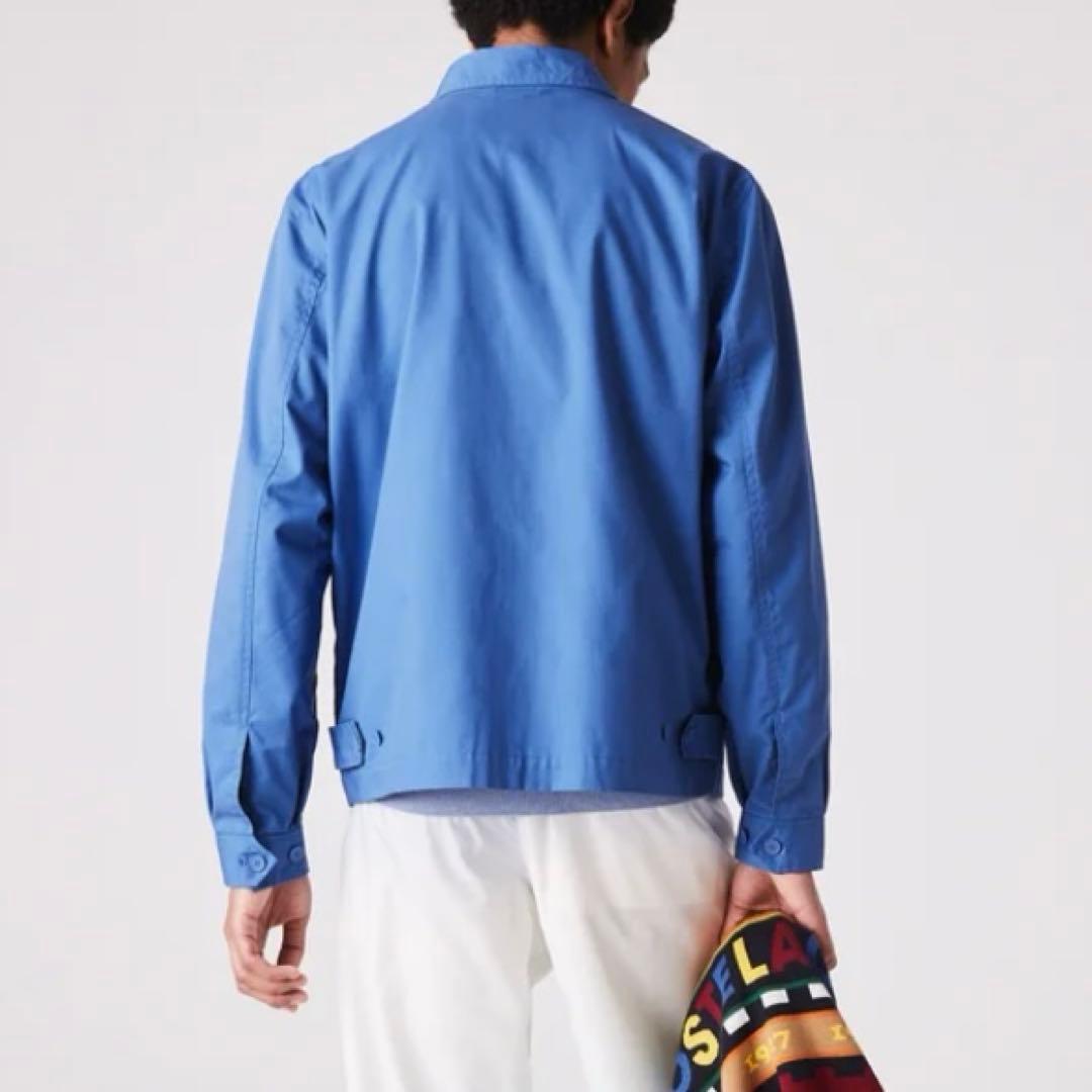 未使用 LACOSTE ラコステ ハリントン ジャケット ブルー
