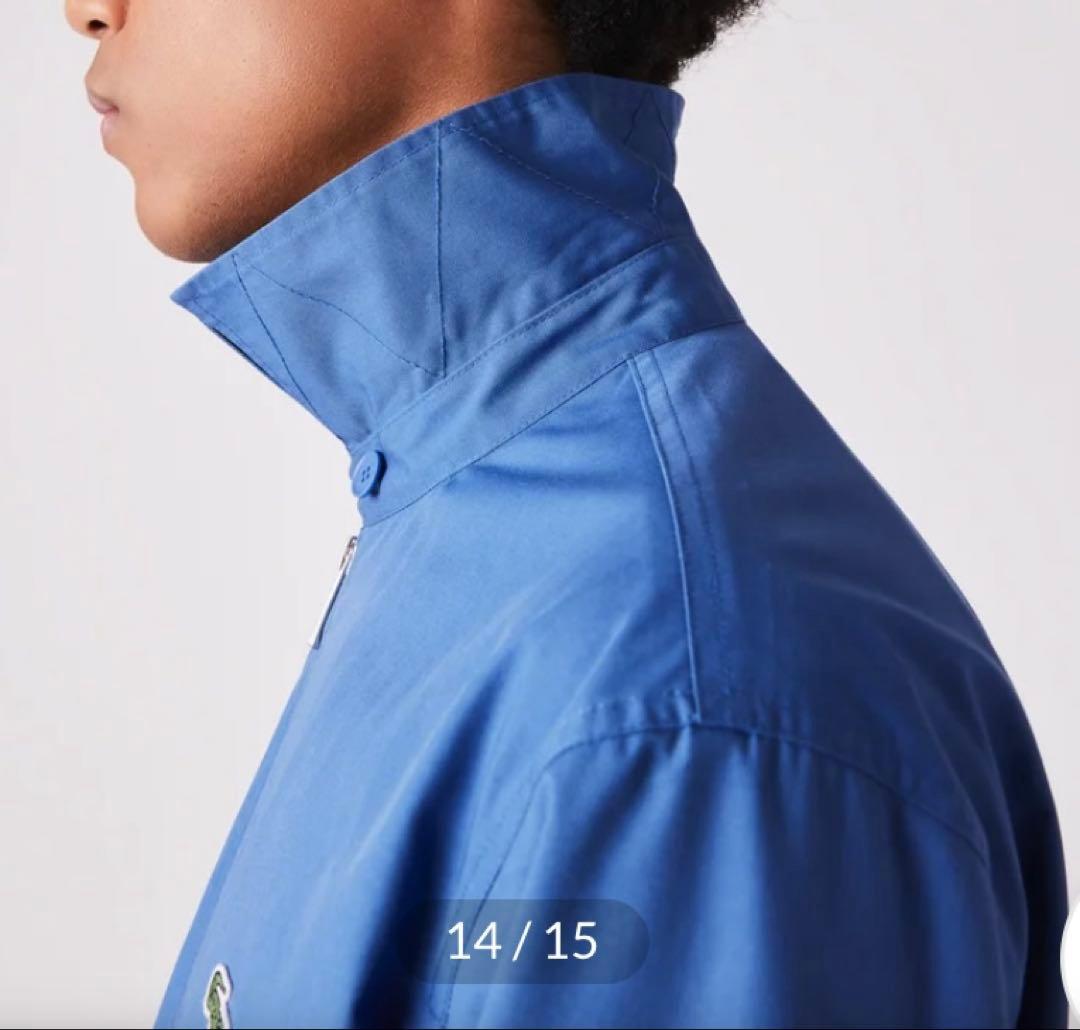 未使用 LACOSTE ラコステ ハリントン ジャケット ブルー