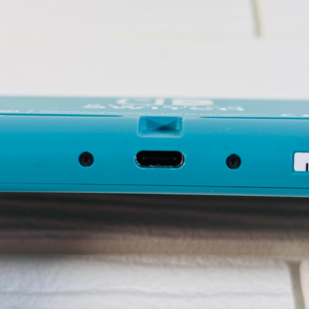 【動作確認済】Switch Lite ターコイズ 本体 SDカード付 初期化済
