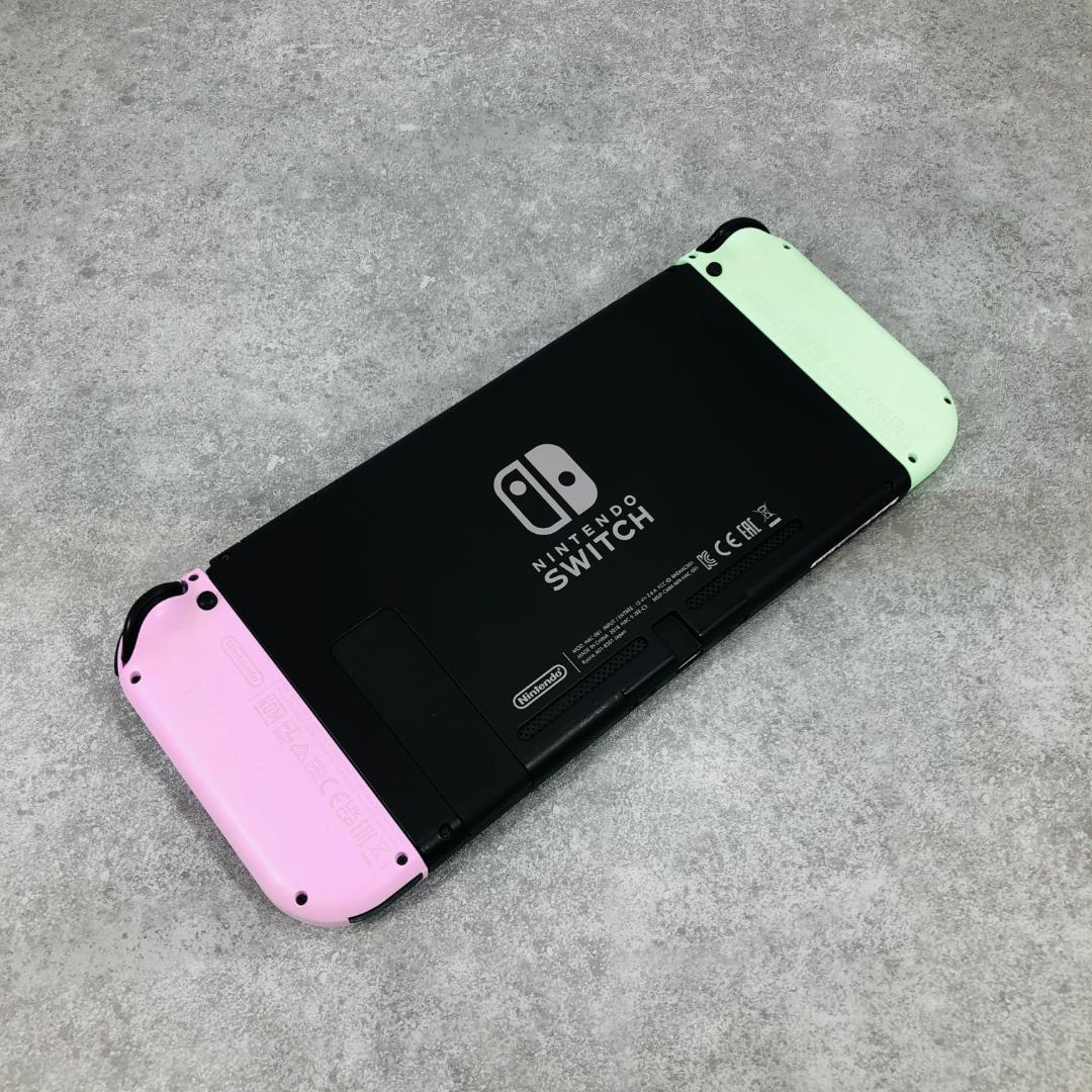 【美品】 Nintendo Switch 本体 パステルパープル グリーン
