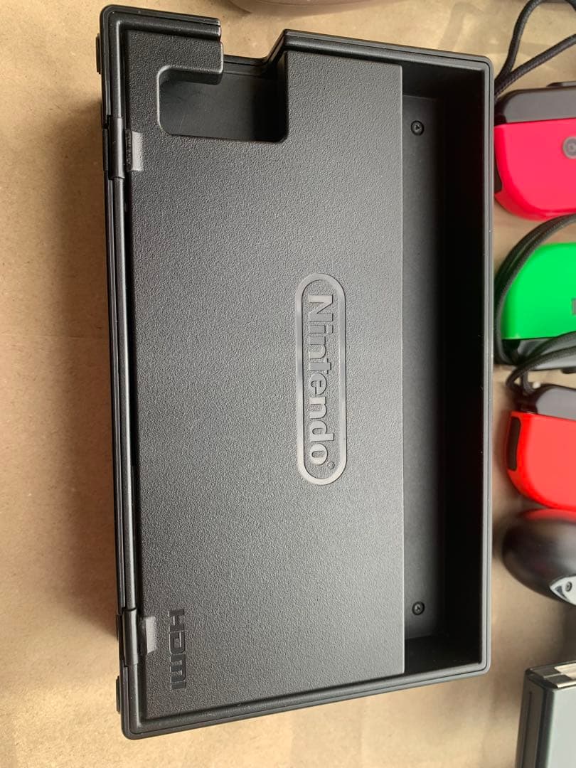 【箱付き】Nintendo Switch一式+コントローラー6個(不良あり)