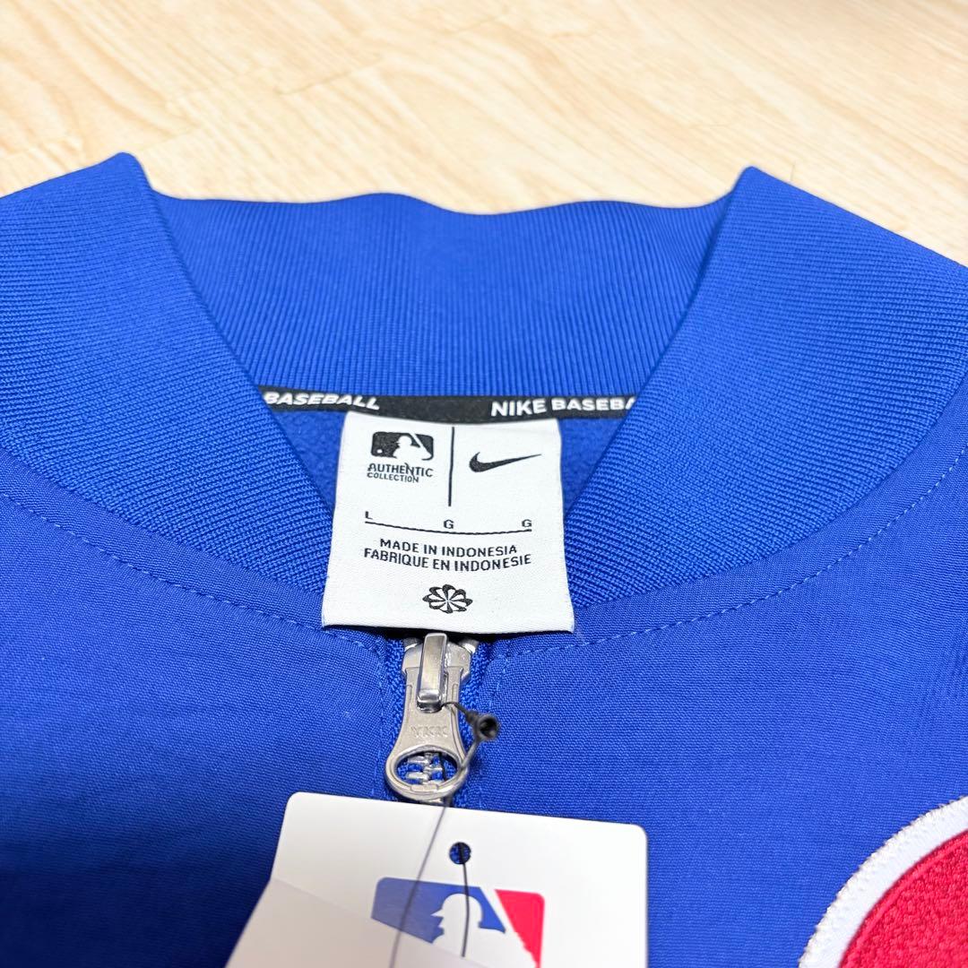 タグ付き未使用　NIKE シカゴカブス　ボンバージャケット　オーセンティック　L