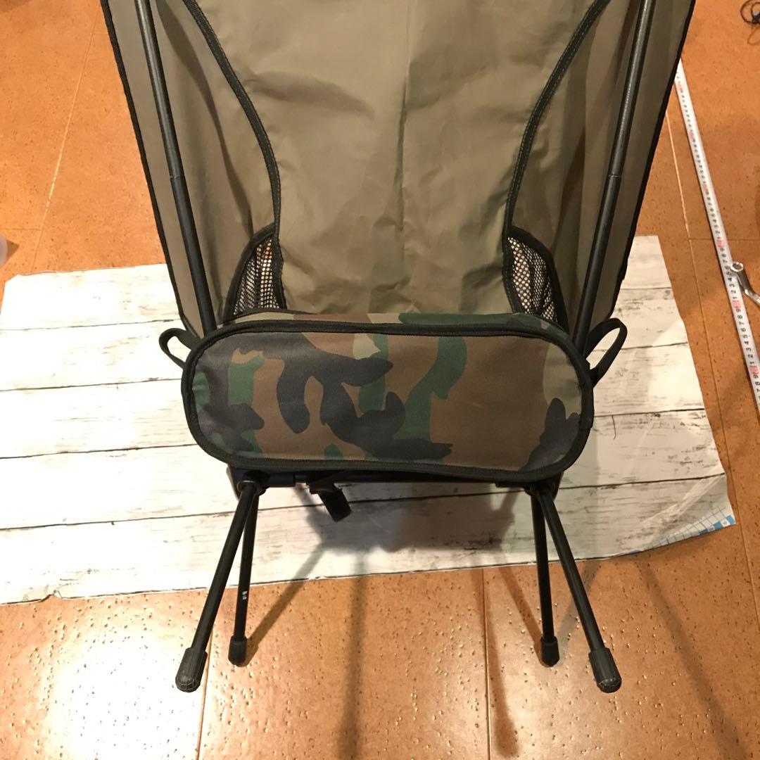 アウトドアチェア⭐️カモフラ⭐️迷彩⭐️ヘリノックスタイプ⭐️美品⭐️