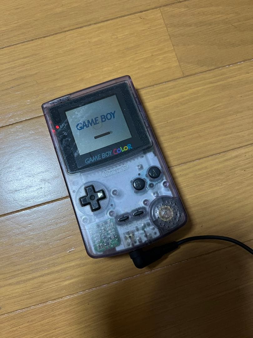 ゲームボーイカラー本体　ACアダプタ付き