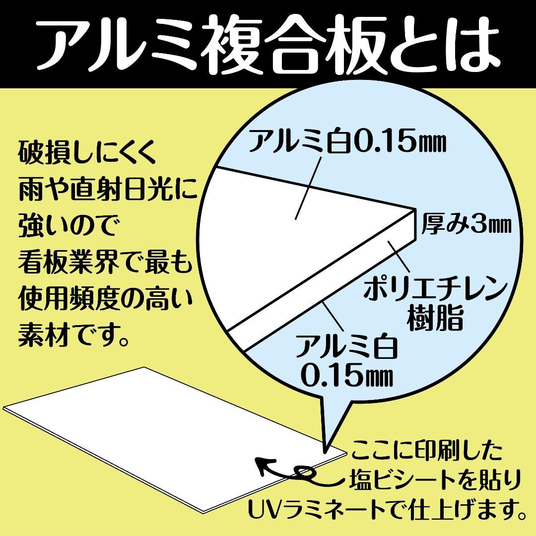タイガー／チャン様おまとめ専用✦209ショップ様看板✦55角+20角✦フォント変