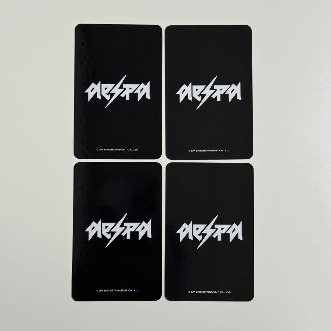 aespa rich man ny music ラキドロ　4種 コンプ　セット