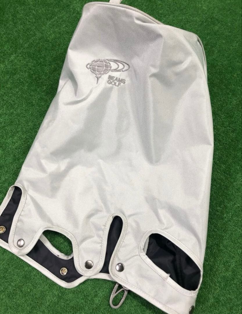 BEAMS GOLF グレー キャディバッグ