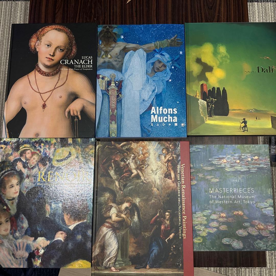 美術館展　図録24冊　まとめうり　ルーベンス、ルノアールetc...