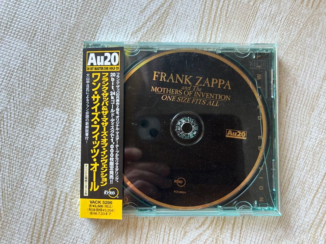 フランクザッパ FRANK ZAPPA / One Size Fits All