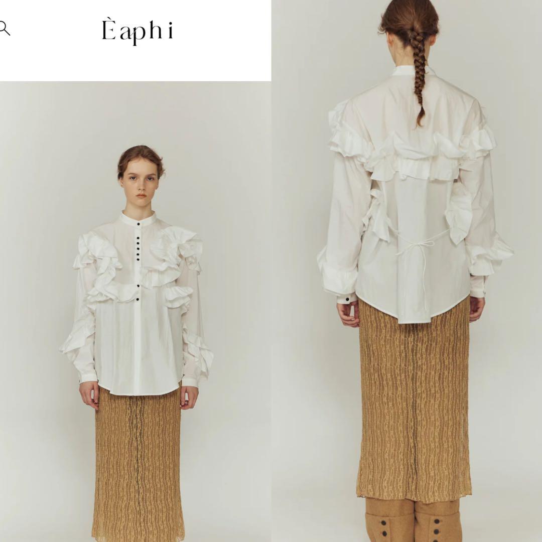 ◉最終お値下げ❗️EAPHI FEELING FRILLS BLOUSE