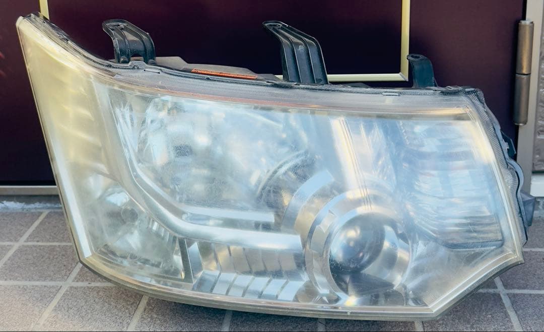 使用済み三菱 デリカD5 CV5W CV2W CV1W ヘッドライト 左右セット