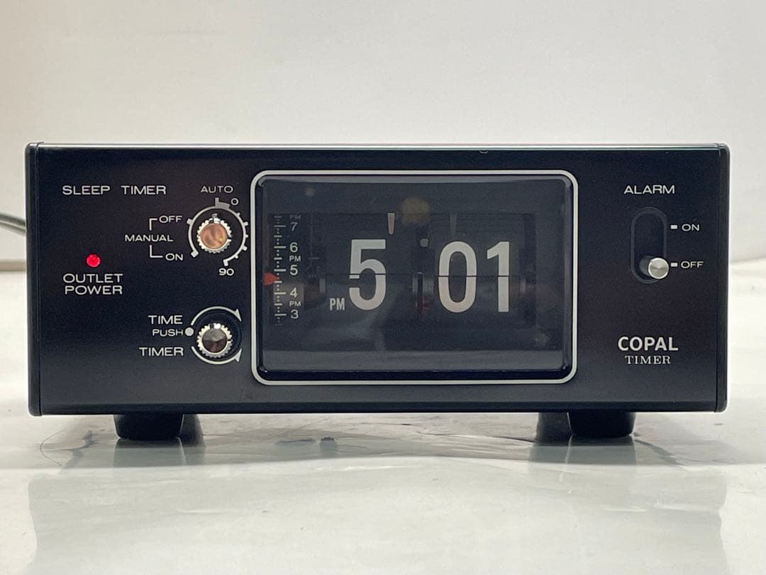 COPAL MG-111 コパル　デジタル時計　パタパタ時計　昭和レトロ　美品