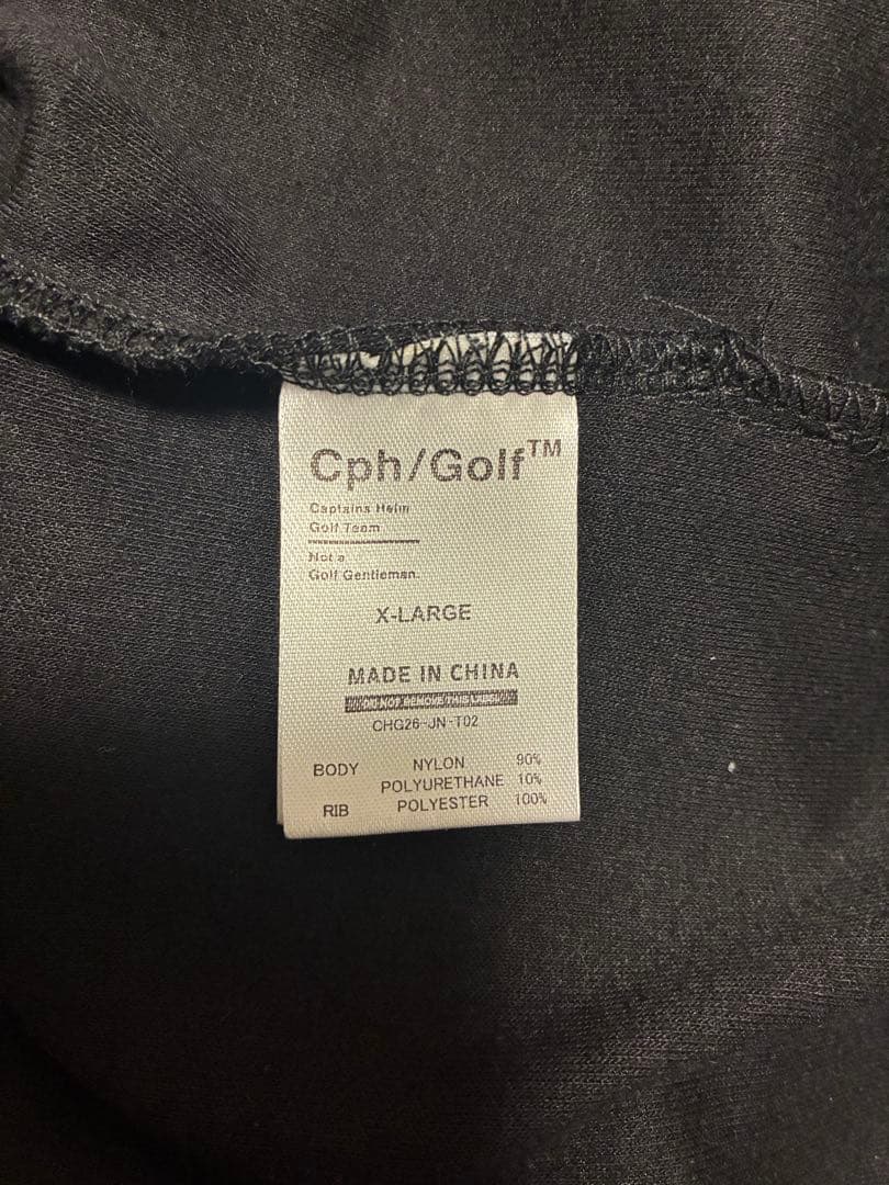 CPH/GOLF × JONES LS MOCK NECK TEE キャプテンズ