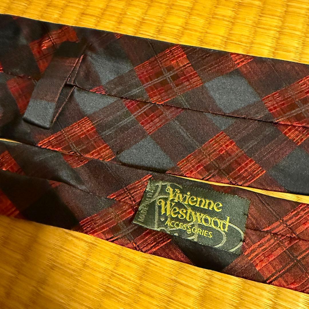 Vivienne Westwood⭐︎ヴィヴィアン⭐︎ネクタイ⭐︎チェック オーブ⭐︎