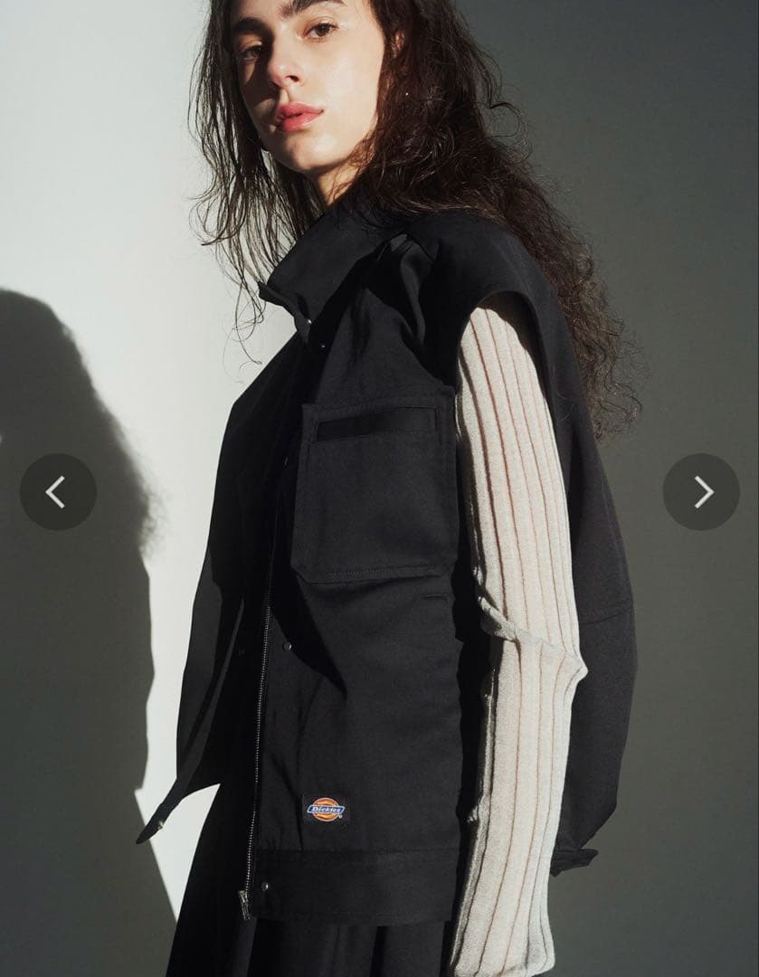 【Dickies×ELENDEEK】STAND ZIP VEST