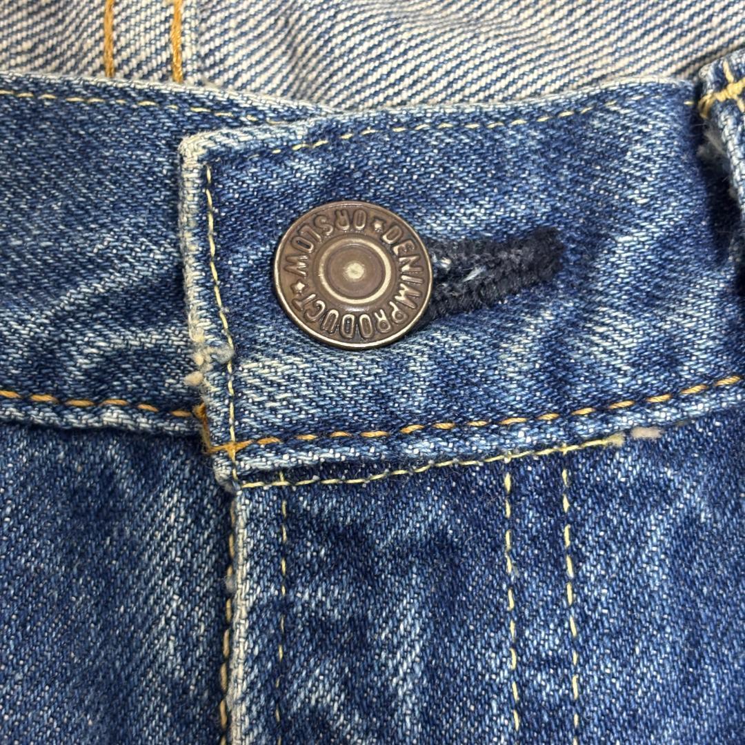 orSlow オアスロウ 107 セルビッチ ダメージ加工 デニム M（2）