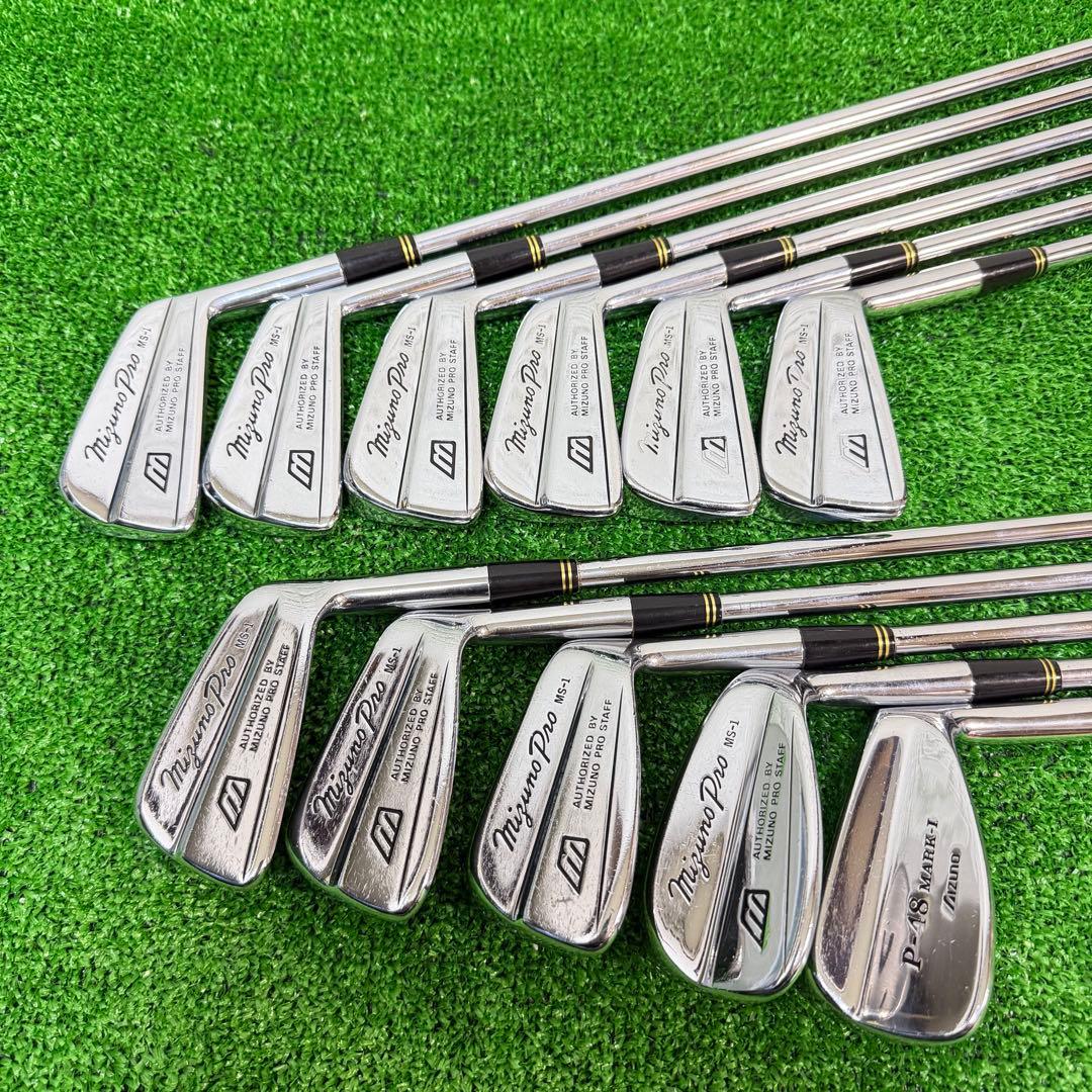 永遠の名器　Mizuno MS-1 マッスルバック　アイアンセット　スチール　R