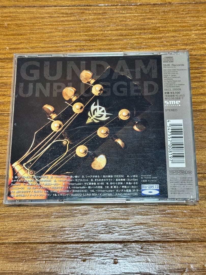 ガンダム・アンプラグド～アコギ de ガンダム A.C.2009～　CD