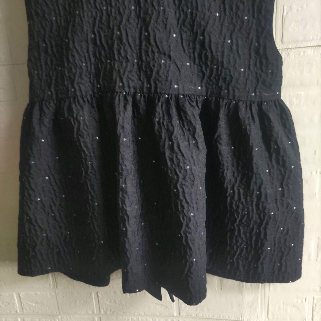 専用✨UNITEDARROWS 　エアリードットジャガード ベスト　ジレ　紺色