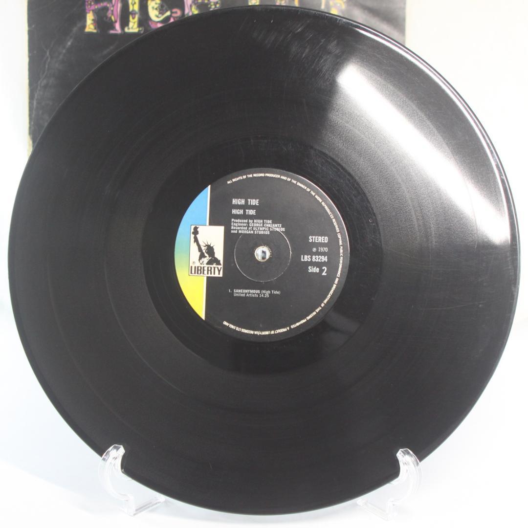 英LP High Tide UK盤 英国盤 Stereo ステレオ