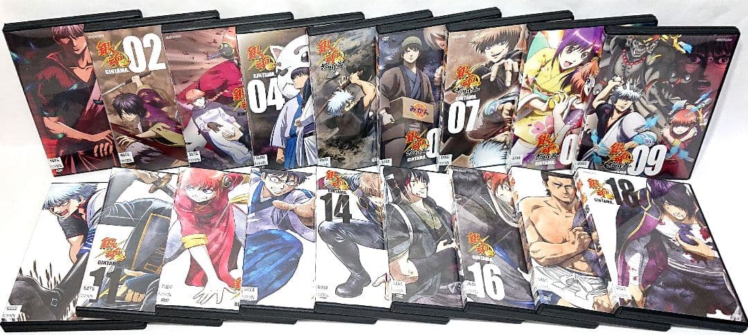 銀魂【DVD】シリーズ全100巻+劇場版/ジャンプアニメツアー 4作品