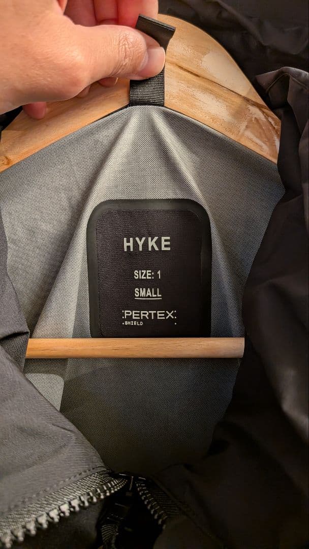 定価9.3万 HYKE PERTEX WEP JACKET 1