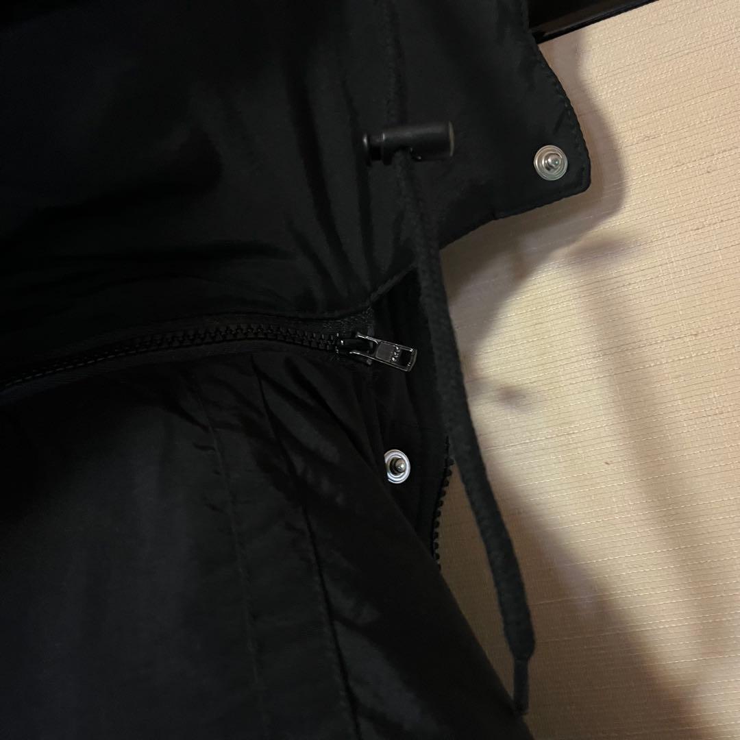 《SUPREME》美品 正規品 スリーブロゴ ベンチコート M 黒 ビックサイズ