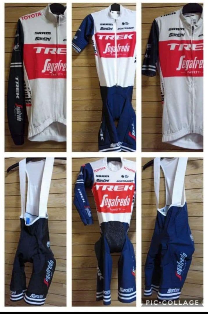 支給品　Trek Segafredo　グローブ　トレックセガブレード　手袋　青