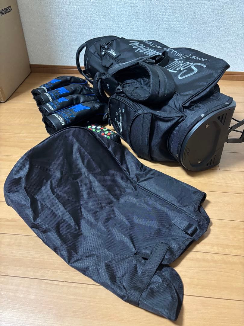 スコッティキャメロン キャディバック UT.PTヘッドカバー フード付き 美品