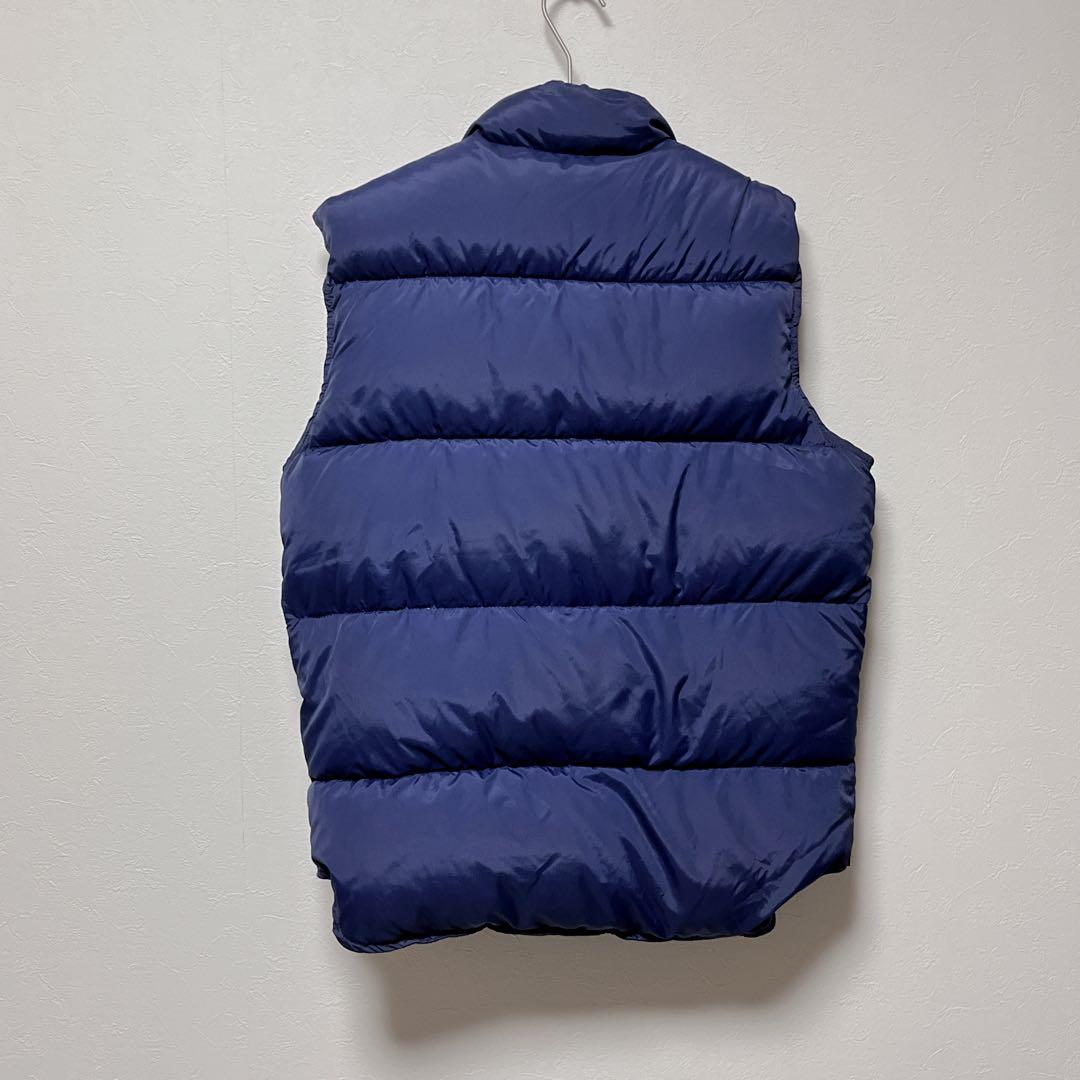 Woolrich ウールリッチ ネイビー S ダウンベスト 80s USA