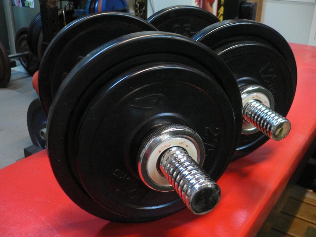 ゴムプレート　ダンベル　20kg セット