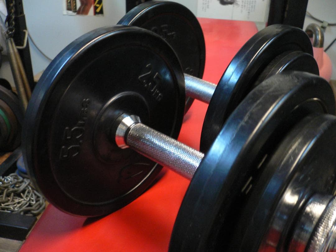 ゴムプレート　ダンベル　20kg セット