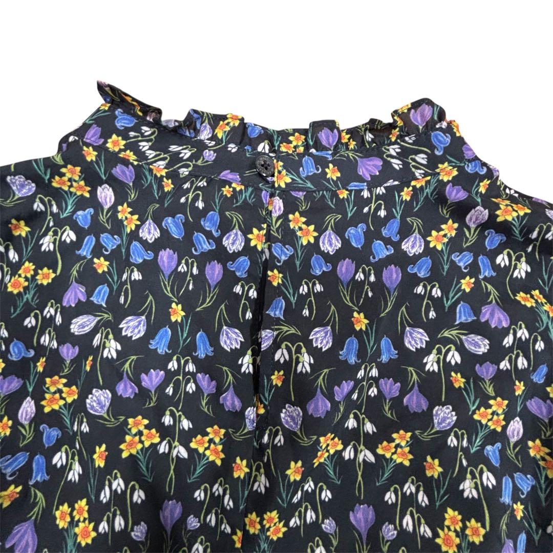 美品❇️マッキントッシュフィロソフィー 花柄 ロングワンピース 36 S
