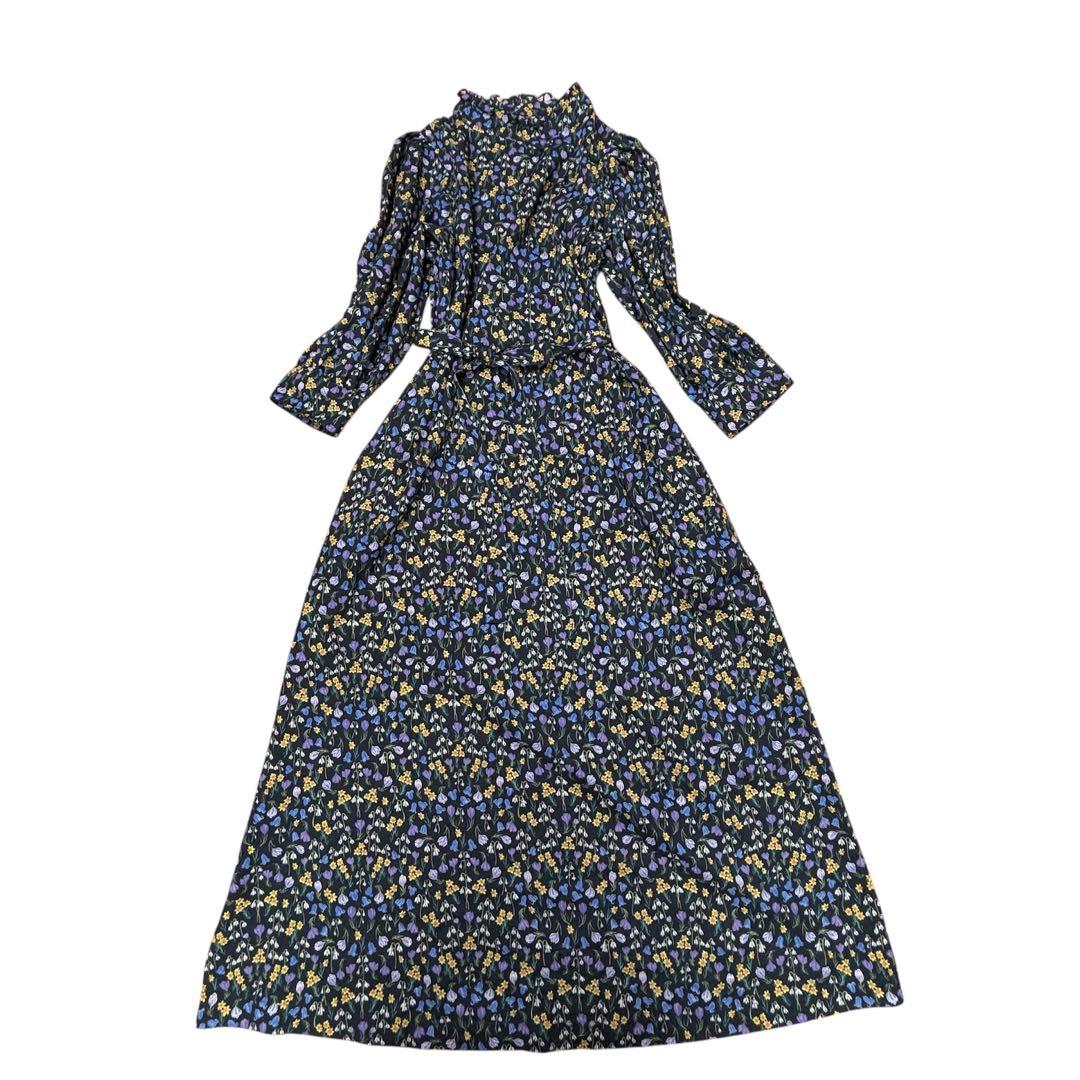 美品❇️マッキントッシュフィロソフィー 花柄 ロングワンピース 36 S