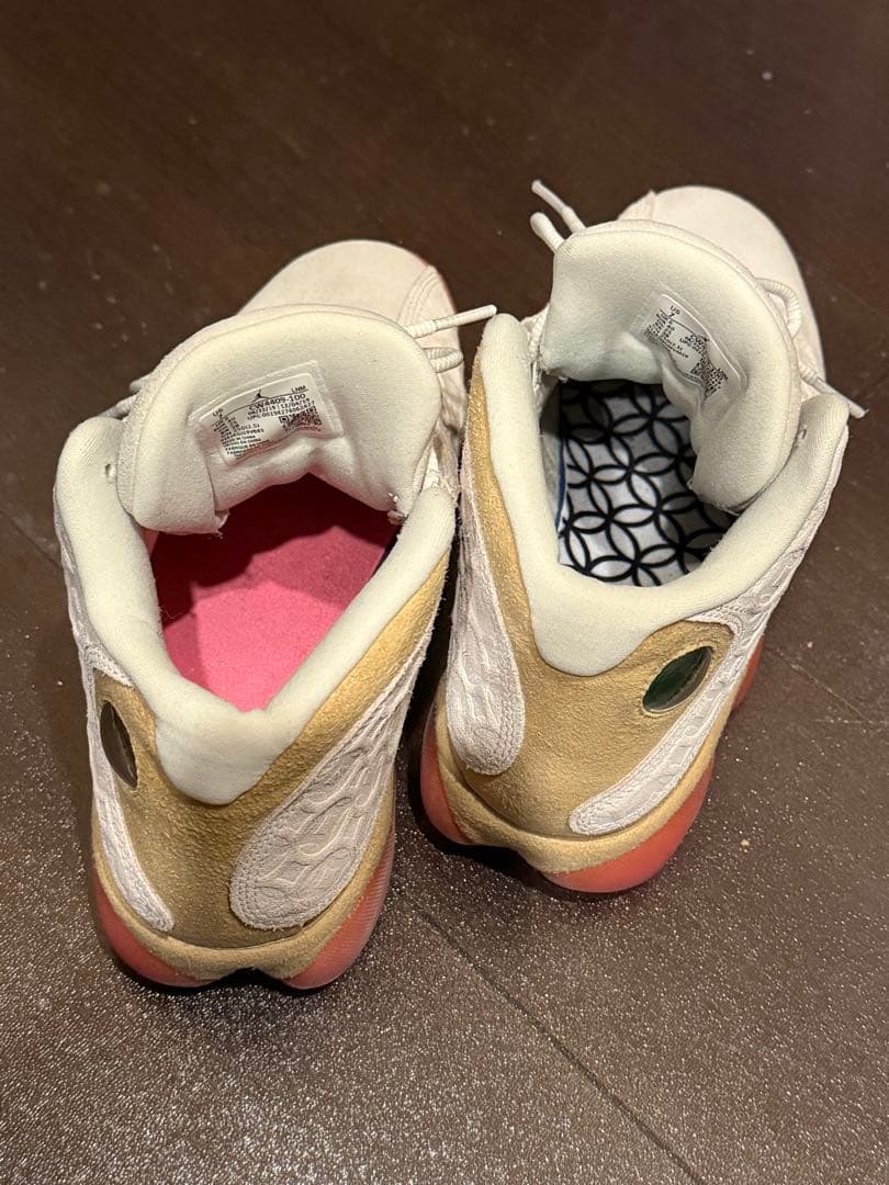 Air Jordan 13 ホワイト/ゴールド/ピンク