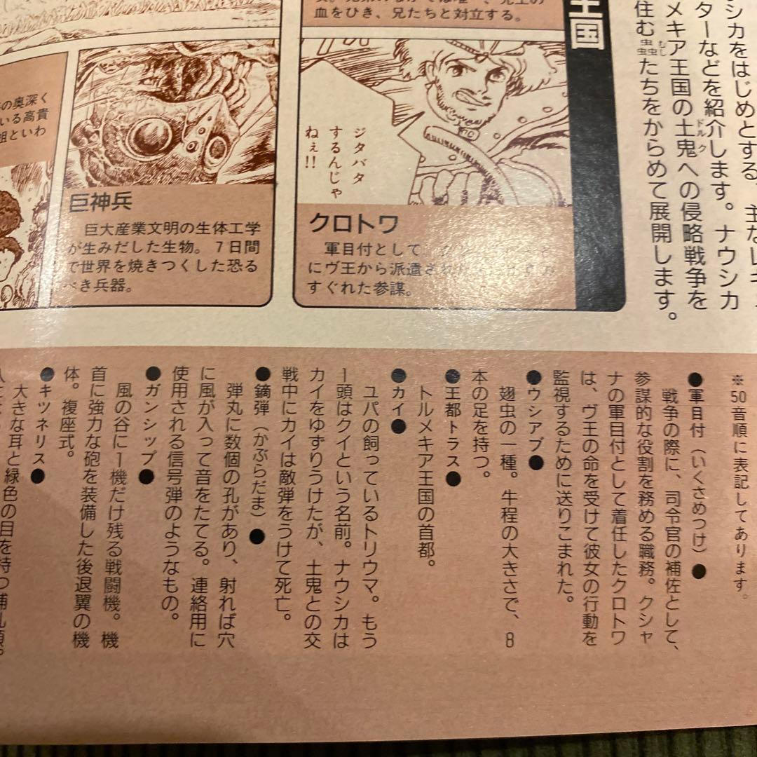 海が聞こえる小説あり　アニメージュ 1990年4月号　風の谷のナウシカ