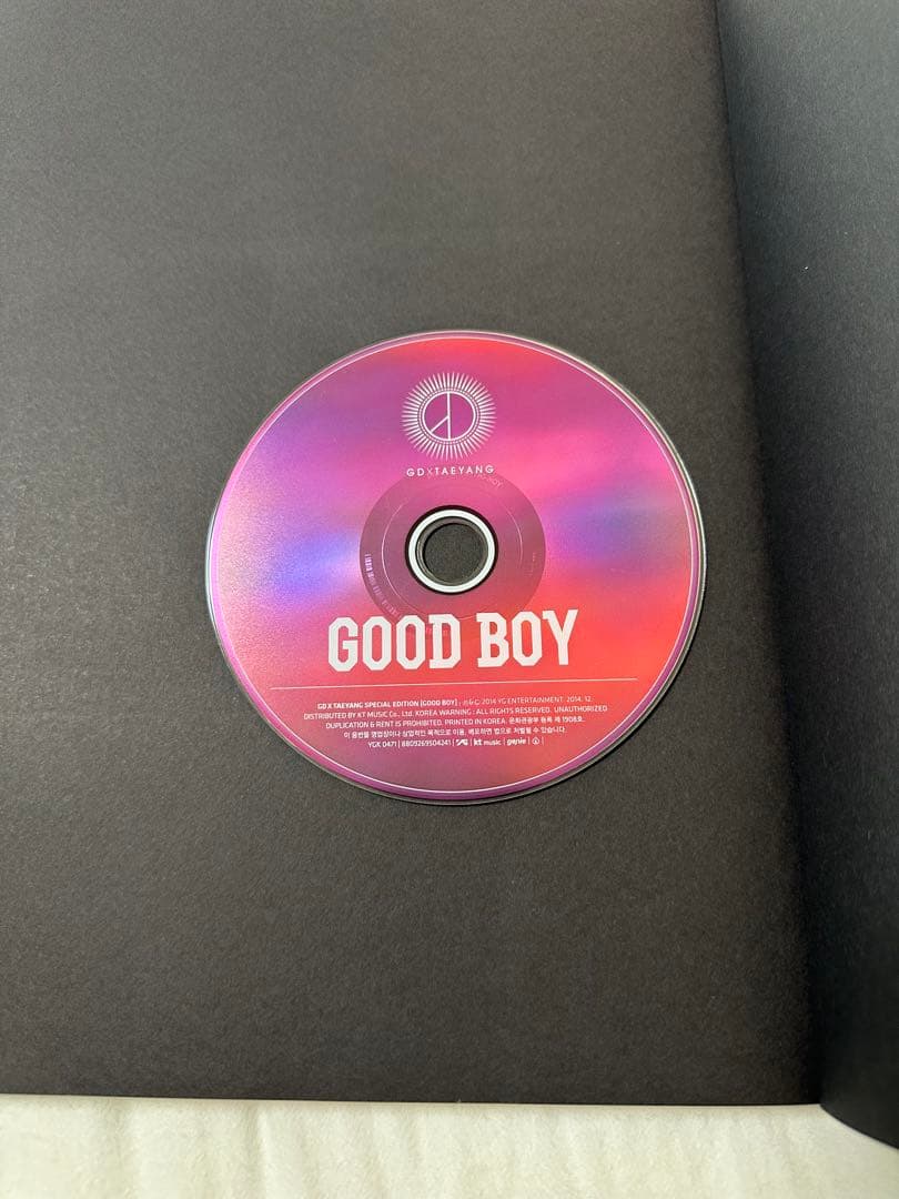 GOOD BOY フォトブック　GD TAEYANG　BIGBANG 公式