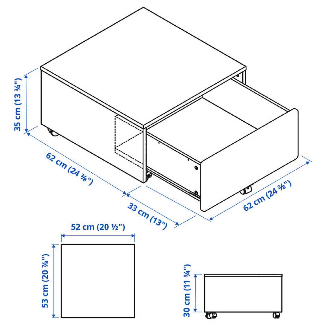 【引取り限定】IKEA シングルベッドフレーム 収納 マットレス