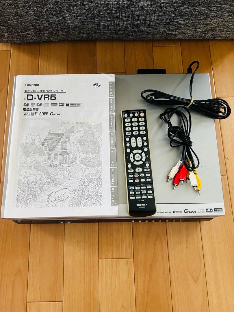 東芝 VHS/VTR一体型DVDレコーダー D-VR5