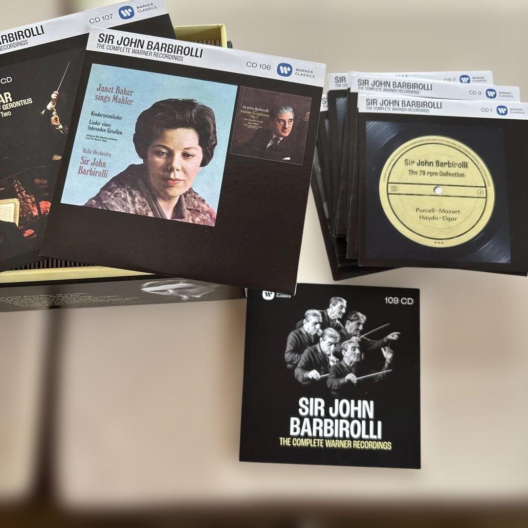 ジョン・バルビローリー　コンプリート・ワーナー・レコーディングスCD109枚
