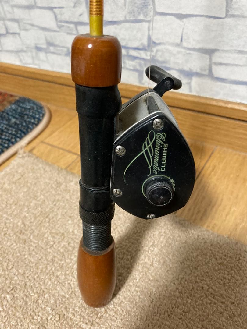グラスロッド　リール　セット