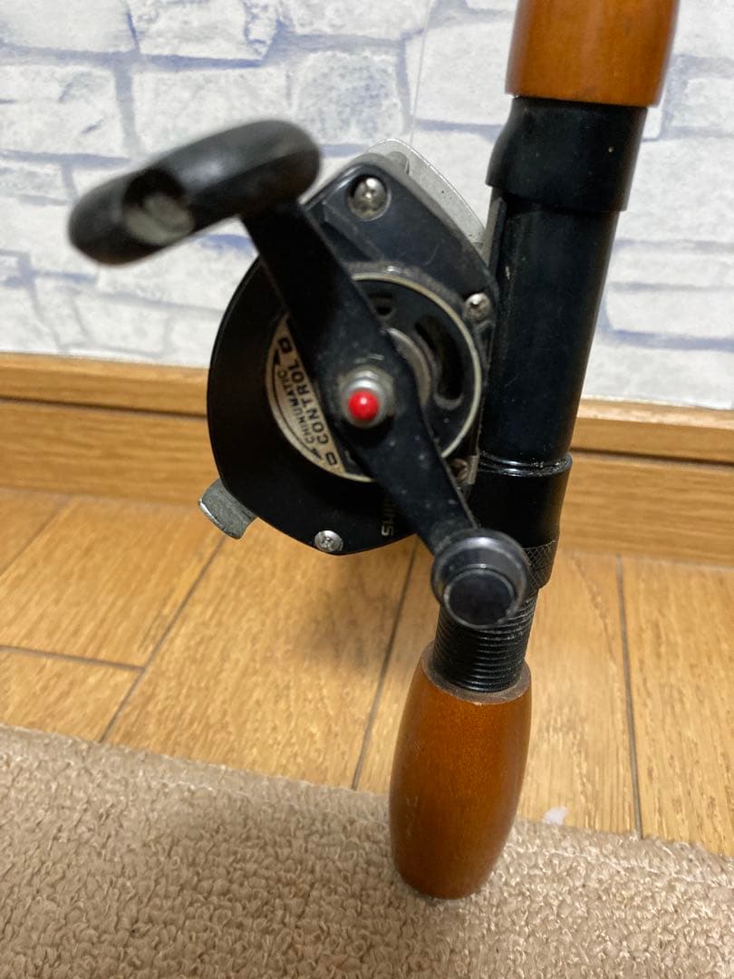 グラスロッド　リール　セット