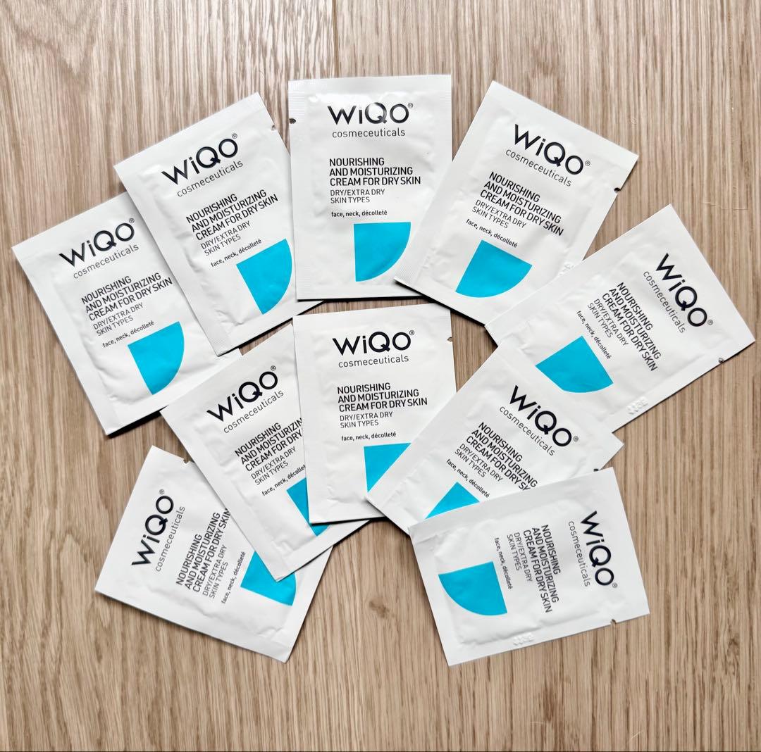 WiQo ワイコ　乾燥肌用　クリーム　サンプル10包 マッサージ1本