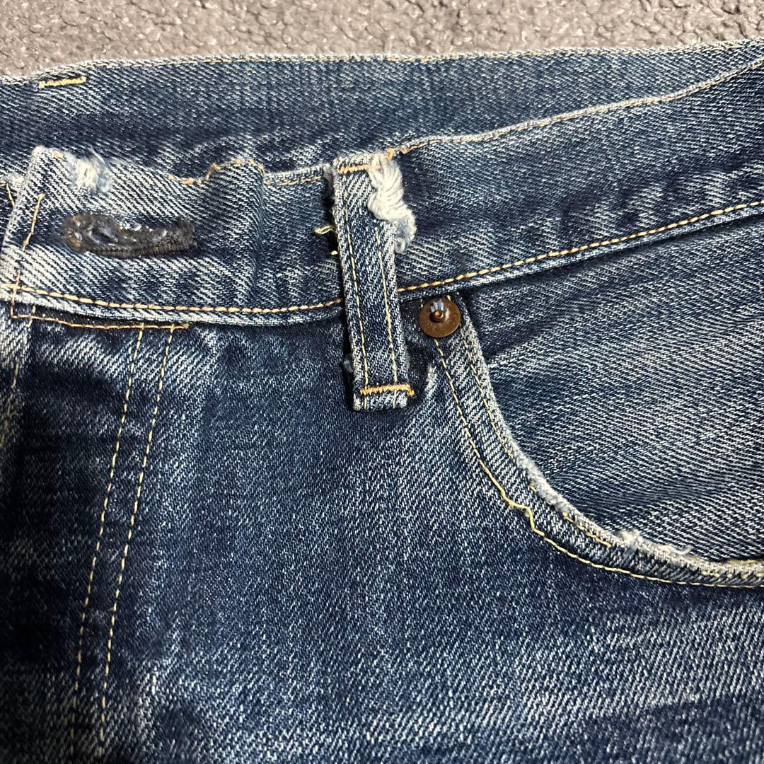 Levi's 501復刻ストレートデニム ビックE W38