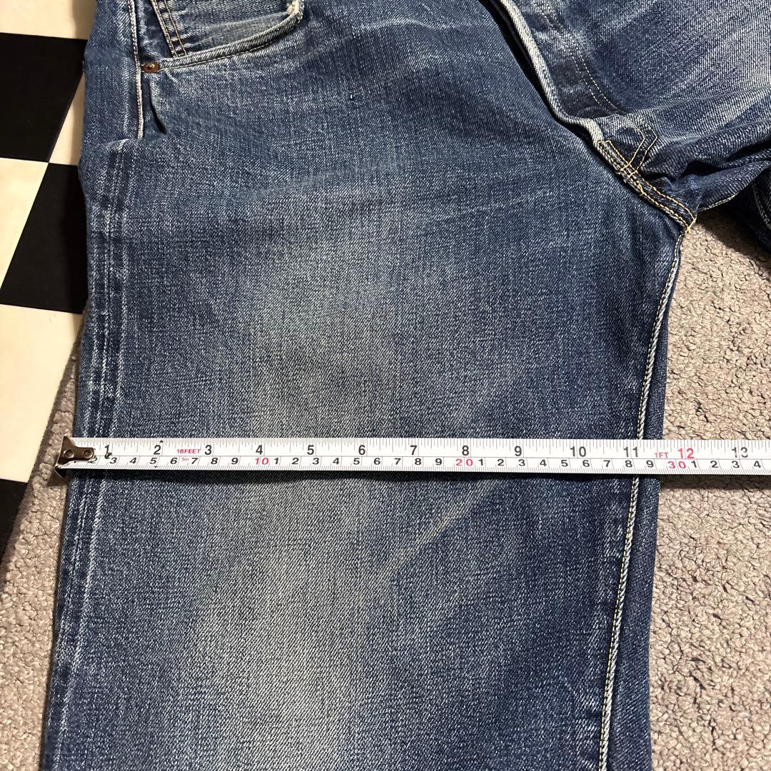 Levi's 501復刻ストレートデニム ビックE W38