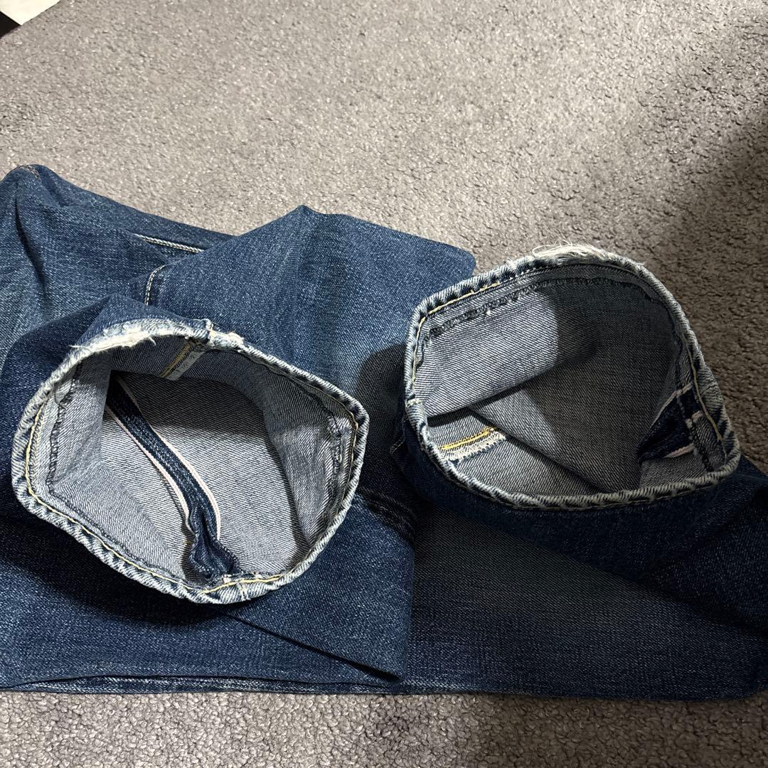 Levi's 501復刻ストレートデニム ビックE W38