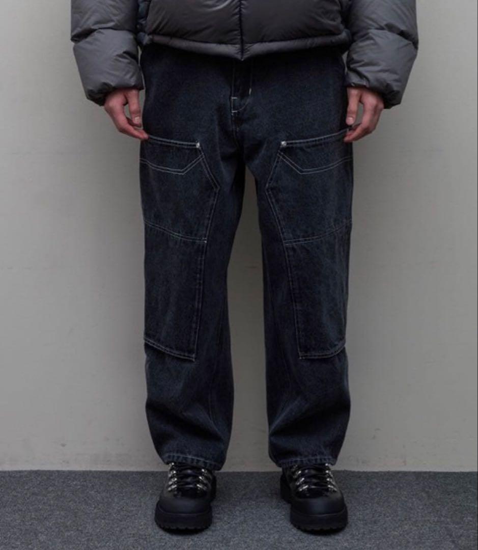 【BAL バル/2024fw】LOOSE FIT DENIM WORK PANT