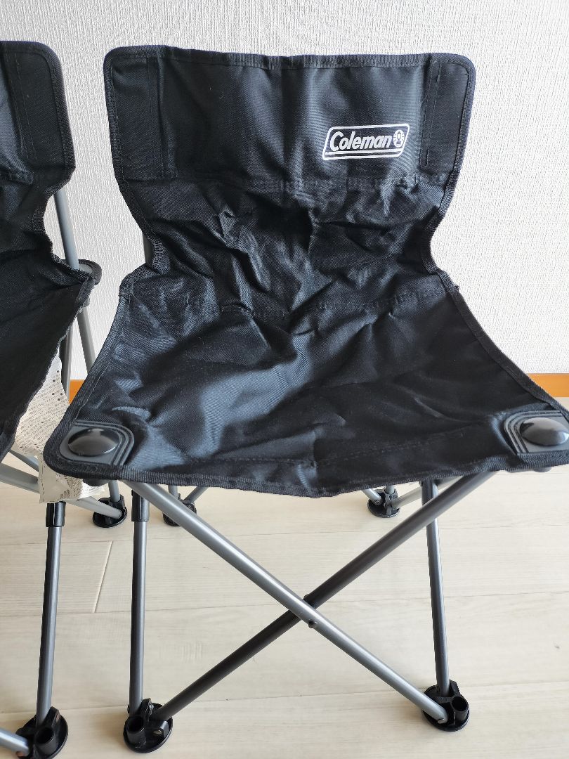 Coleman テーブルチェアセット ブラック